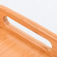 Măsuță de servire 4Life Bamboo Tray Dreptunghiulară / Bambus photo 4