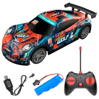 Машинка Lead Honor Sports Car Body Light Wolf LH-C070  / / Черный Красный
