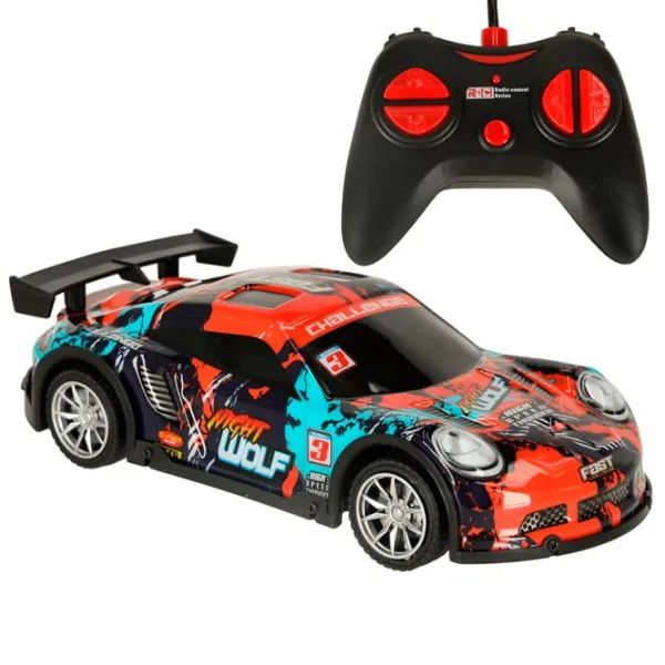 Машинка Lead Honor Sports Car Body Light Wolf LH-C070  / / Черный Красный photo 4