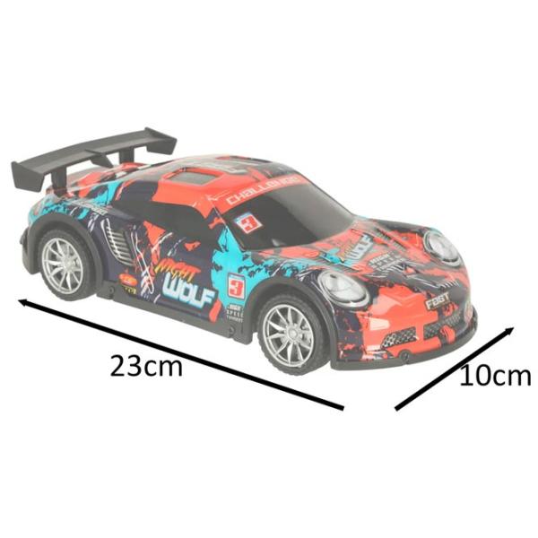 Машинка Lead Honor Sports Car Body Light Wolf LH-C070  / / Черный Красный photo 5