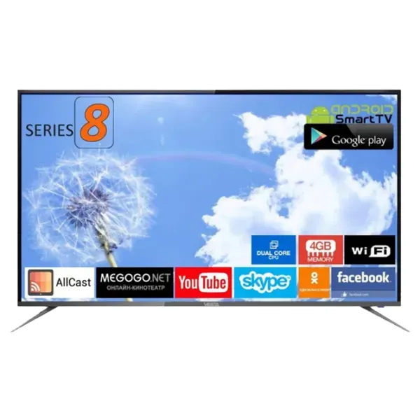 Телевизор VESTA LD40С814S 40" / / Full HD / Smart TV / Черный photo 1