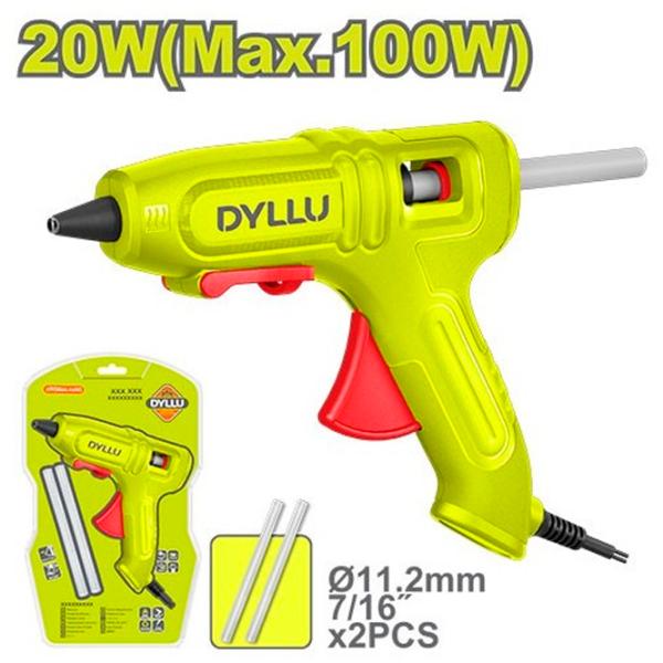 Клеевый пистолет DYLLU DTGL1606 Зеленый / Силикон photo 1