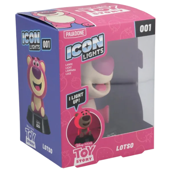 Светодиодная лампа Paladone Toy Story Lotso Huggin Bear Розовый photo 3