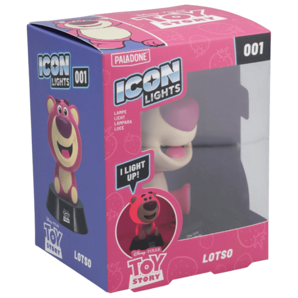 Светодиодная лампа Paladone Toy Story Lotso Huggin Bear Розовый photo 3
