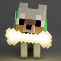 Светодиодная лампа Paladone Minecraft Wolf GloBuddies Белый photo 5