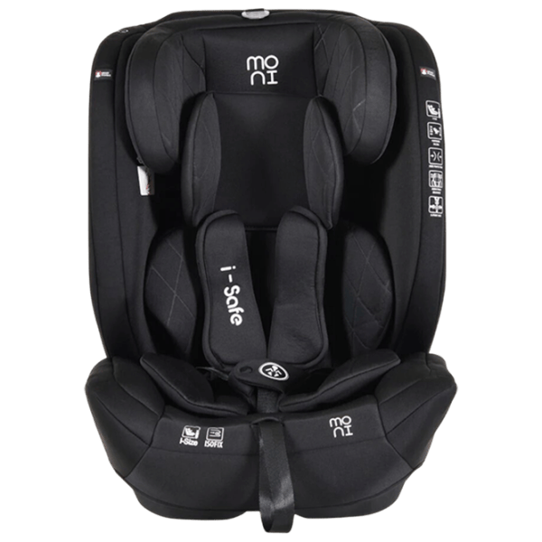 Scaun auto Moni Isafe  1 an - 12 ani / / Black photo 2