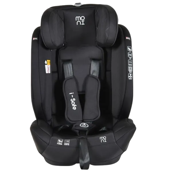 Scaun auto Moni Isafe  1 an - 12 ani / / Black photo 3