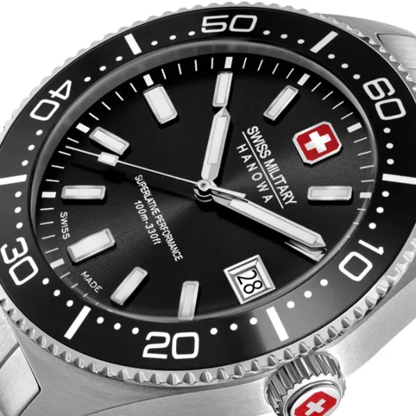 Наручные часы для мужчин Swiss Military Hanowa SMWGH0004903 Кварцевый / 43 мм photo 4