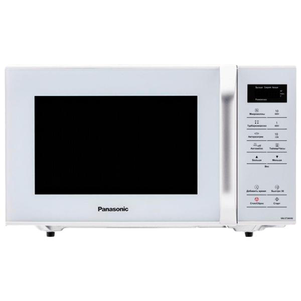 Микроволновая печь Panasonic NN-ST34HWZUE Отдельно стоящий / 800 Вт / Белый photo 1