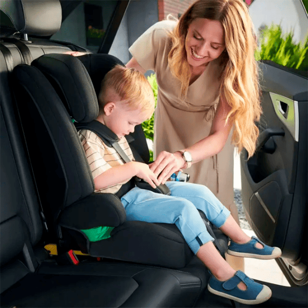 Scaun auto KinderKraft Safety Fix 2  9 luni - 12 ani / 36 kg / Dark Gray photo 4