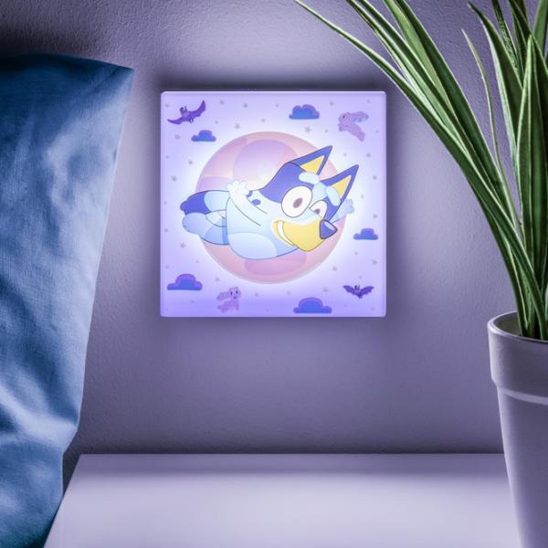 Lampă LED Paladone Bluey Night Light Purple photo 3