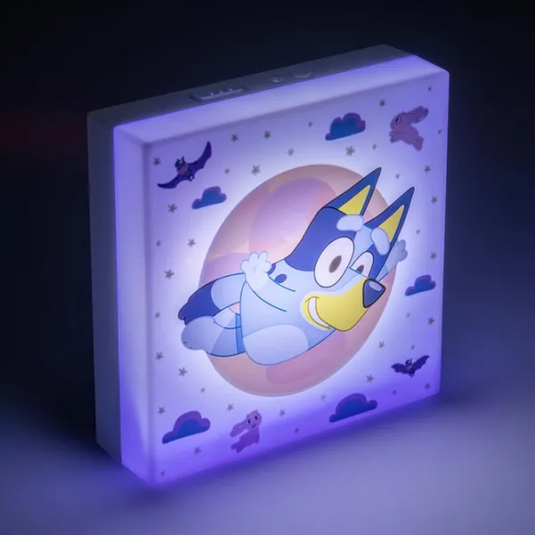 Lampă LED Paladone Bluey Night Light Purple photo 4
