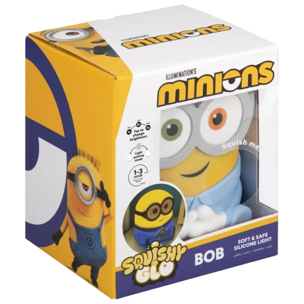 Lampă LED Paladone Minions Bob SquishyGlo Yellow photo 4