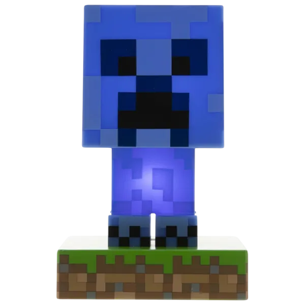 Светодиодная лампа Paladone Minecraft Charged Creeper  Синий photo 2