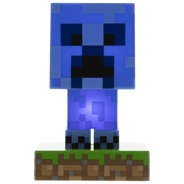 Светодиодная лампа Paladone Minecraft Charged Creeper  Синий photo 2