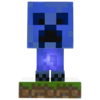 Lampă LED Paladone Minecraft Charged Creeper Blue photo 2