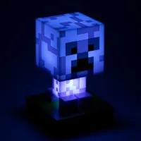 Lampă LED Paladone Minecraft Charged Creeper Blue photo 5