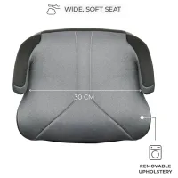 Детское автокресло KinderKraft I-Boost 2 - 12 лет / 36 кг / Light Grey photo 3