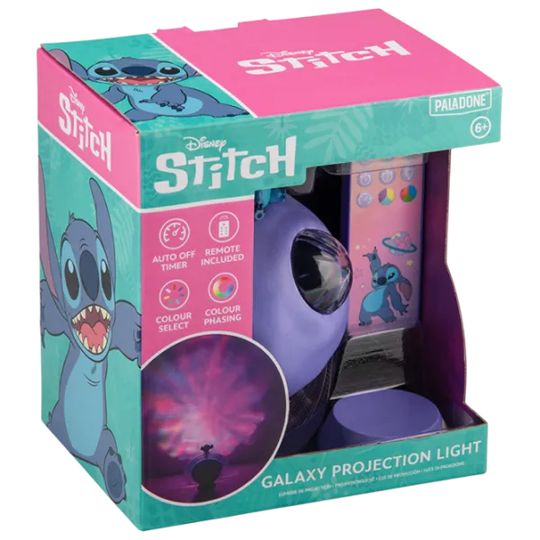 Светодиодная лампа Paladone Disney Stitch Galaxy Projection Пурпурный photo 3