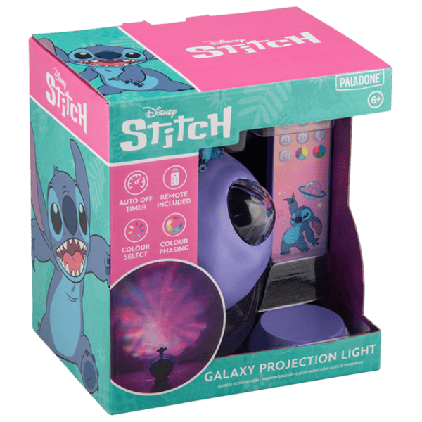 Светодиодная лампа Paladone Disney Stitch Galaxy Projection Пурпурный photo 3
