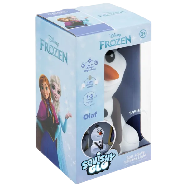 Lampă LED Paladone Disney Frozen Olaf SquishyGlo White photo 3