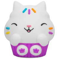 Lampă LED Paladone Gabbys Dollhouse Cakey Cat SquishyGlo White