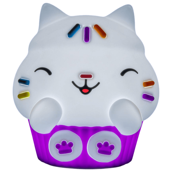 Светодиодная лампа Paladone Gabbys Dollhouse Cakey Cat SquishyGlo Белый photo 3