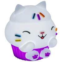 Lampă LED Paladone Gabbys Dollhouse Cakey Cat SquishyGlo White photo 4