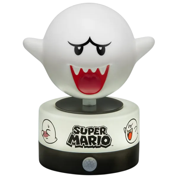 Lampă LED Paladone Super Mario Boo Room Guard White photo 1