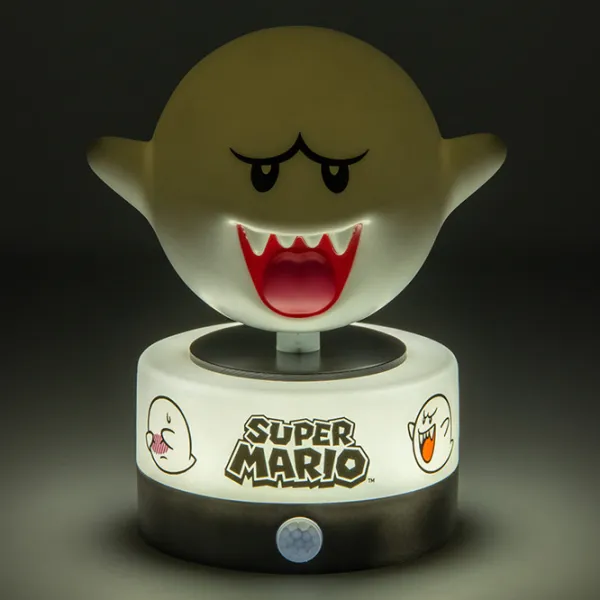 Lampă LED Paladone Super Mario Boo Room Guard White photo 3