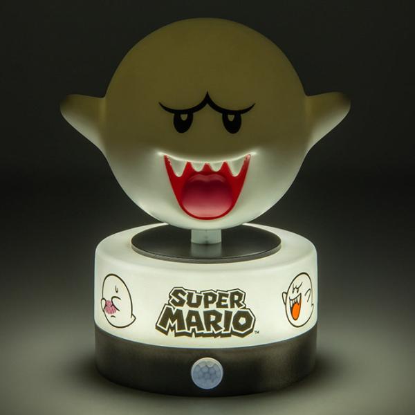 Lampă LED Paladone Super Mario Boo Room Guard White photo 3