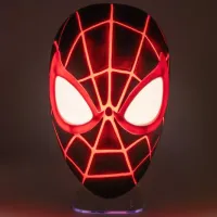 Светодиодная лампа Paladone Marvel Spiderman Miles Morales Mask Черный photo 3