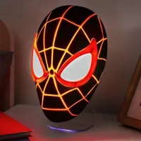 Светодиодная лампа Paladone Marvel Spiderman Miles Morales Mask Черный photo 5