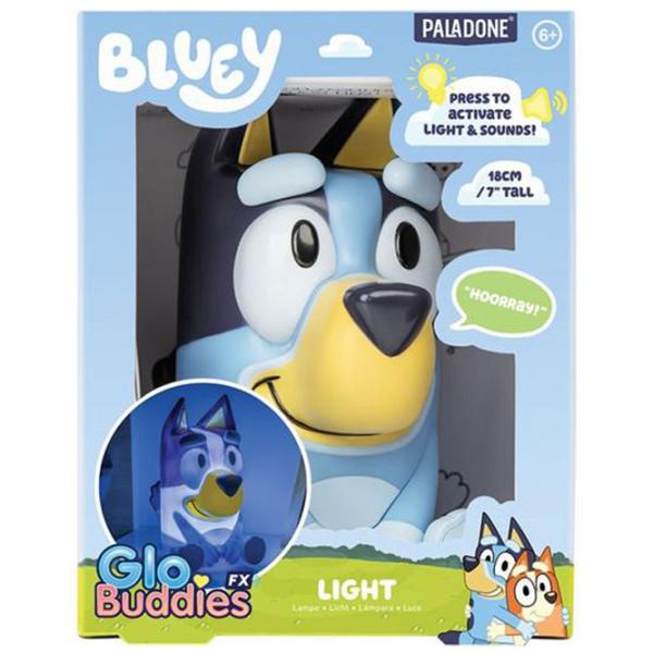 Lampă LED Paladone Bluey GloBuddies Light with Sound Blue photo 3