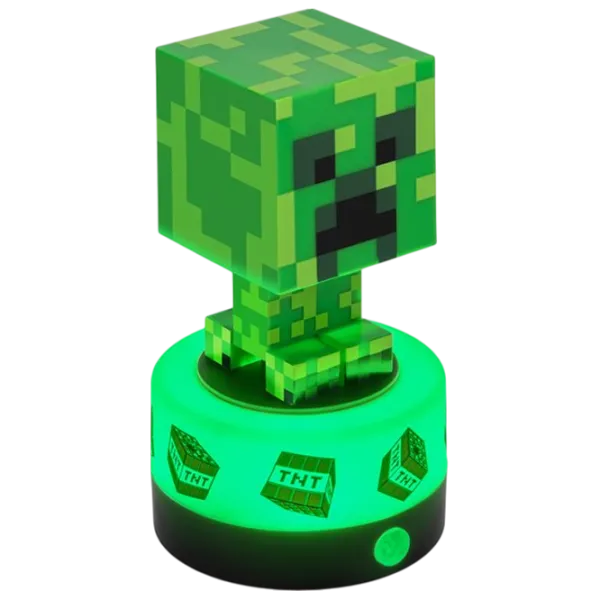 Lampă LED Paladone Minecraft Creeper Room Guard Green photo 1