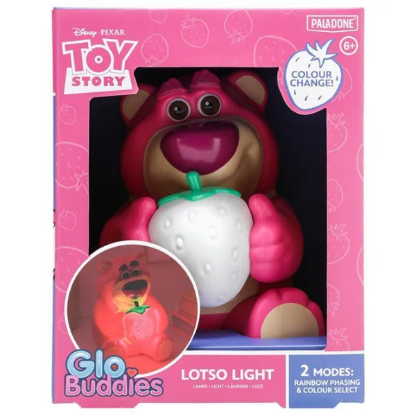 Светодиодная лампа Paladone Toy Story Lotso GloBuddies Розовый photo 2