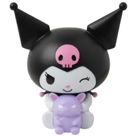 Lampă LED Paladone Hello Kitty Kuromi GloBuddies Black