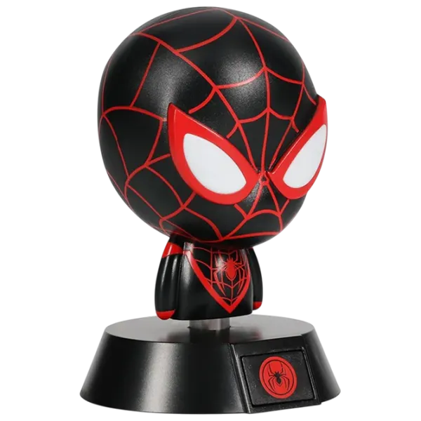Lampă LED Paladone Marvel Spiderman Miles Morales Black photo 1