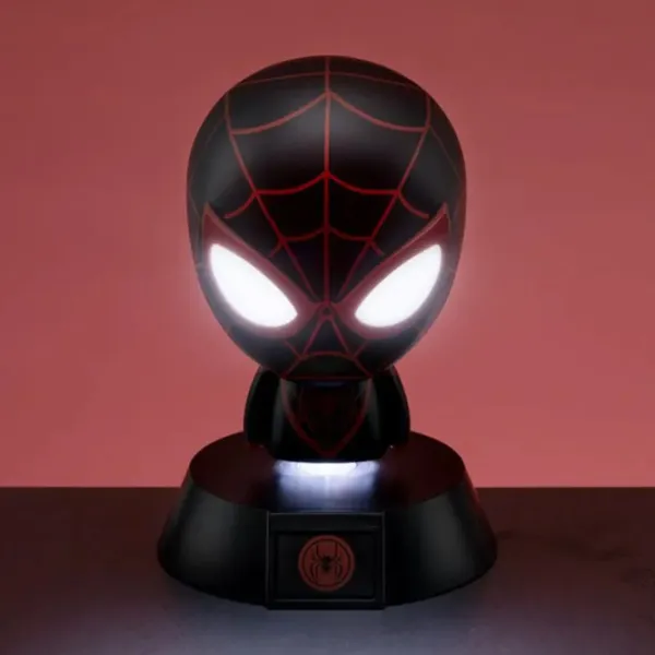 Lampă LED Paladone Marvel Spiderman Miles Morales Black photo 2