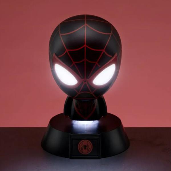 Lampă LED Paladone Marvel Spiderman Miles Morales Black photo 2