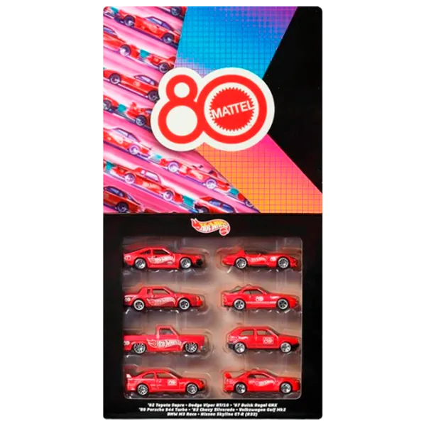 Set de mașini Hot Wheels JGK09   / / Black Red photo 2