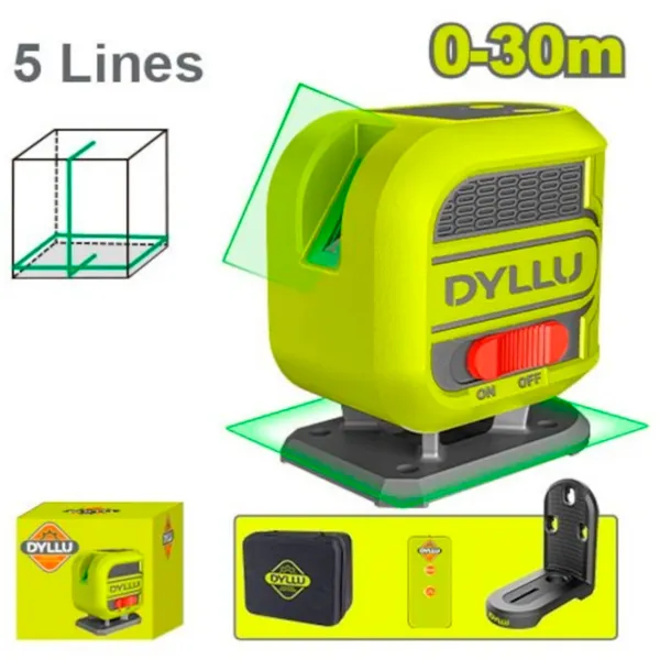 Nivelă lazer DYLLU DTLE3M06 Linear / Acumulator photo 1