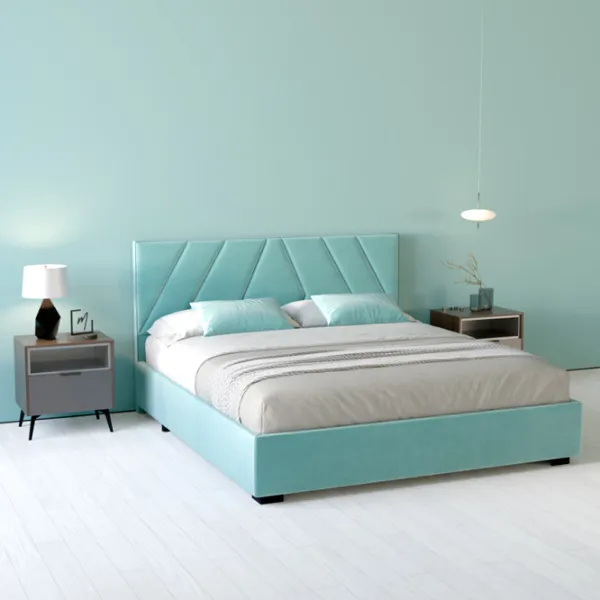 Кровать My-Style my-Kima Galaxy 200 x 200 см / Фанера / Синий photo 5