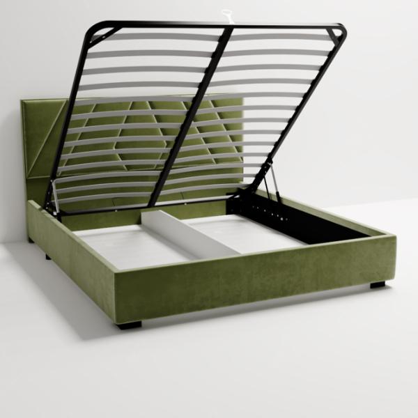 Кровать My-Style my-Kima Galaxy 140 x 200 см / Фанера / Хаки photo 4