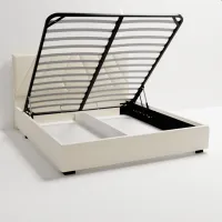 Кровать My-Style my-Kima Deco 200 x 200 см / Фанера / Светло-Бежевый photo 4