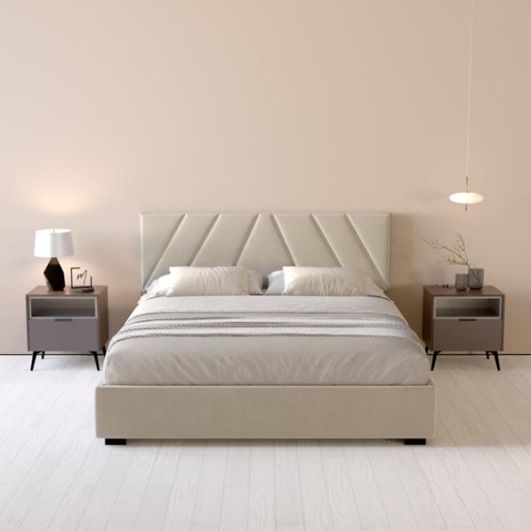 Pat My-Style my-Kima Deco 180 x 200 cm / Placaj / Light Gray photo 6