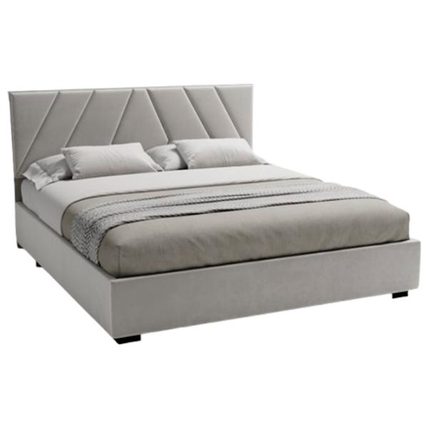 Кровать My-Style my-Kima Deco 200 x 200 см / Фанера / Серебряный photo 1