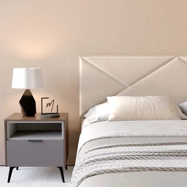 Кровать My-Style my-Fina Mocca 200 x 200 см / Фанера / Кремовый photo 6