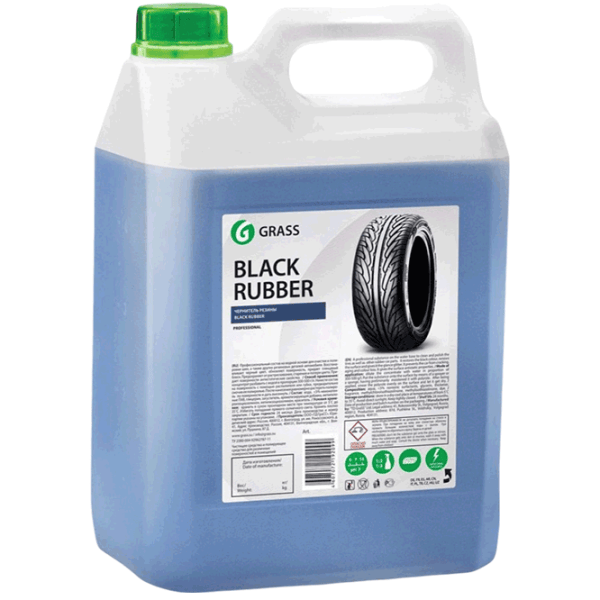 Soluție de îngrijire Grass Black Rubber  / anvelope photo 1