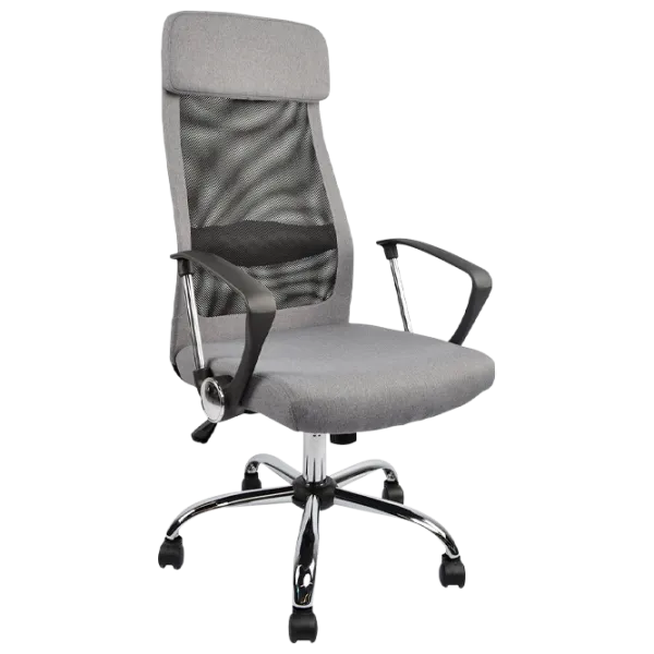 Fotoliu de birou DecoPrim F-65 Pânză/ Gray  photo 1